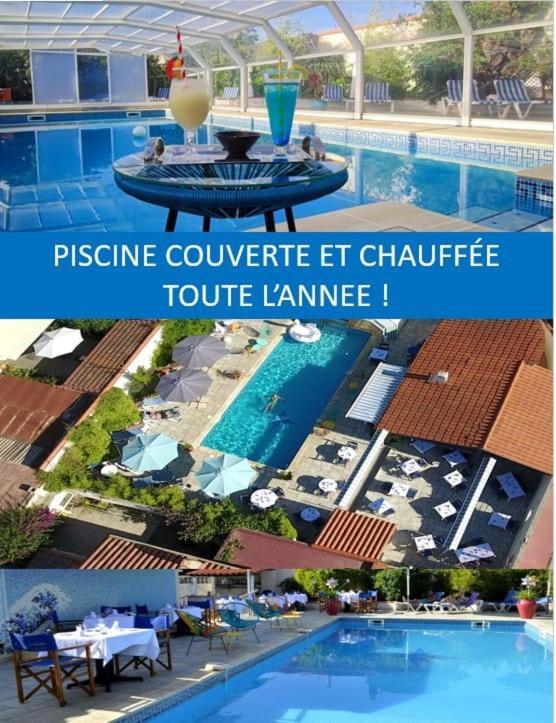 Le Galion Hotel Et Restaurant Canet Plage - Logis Экстерьер фото