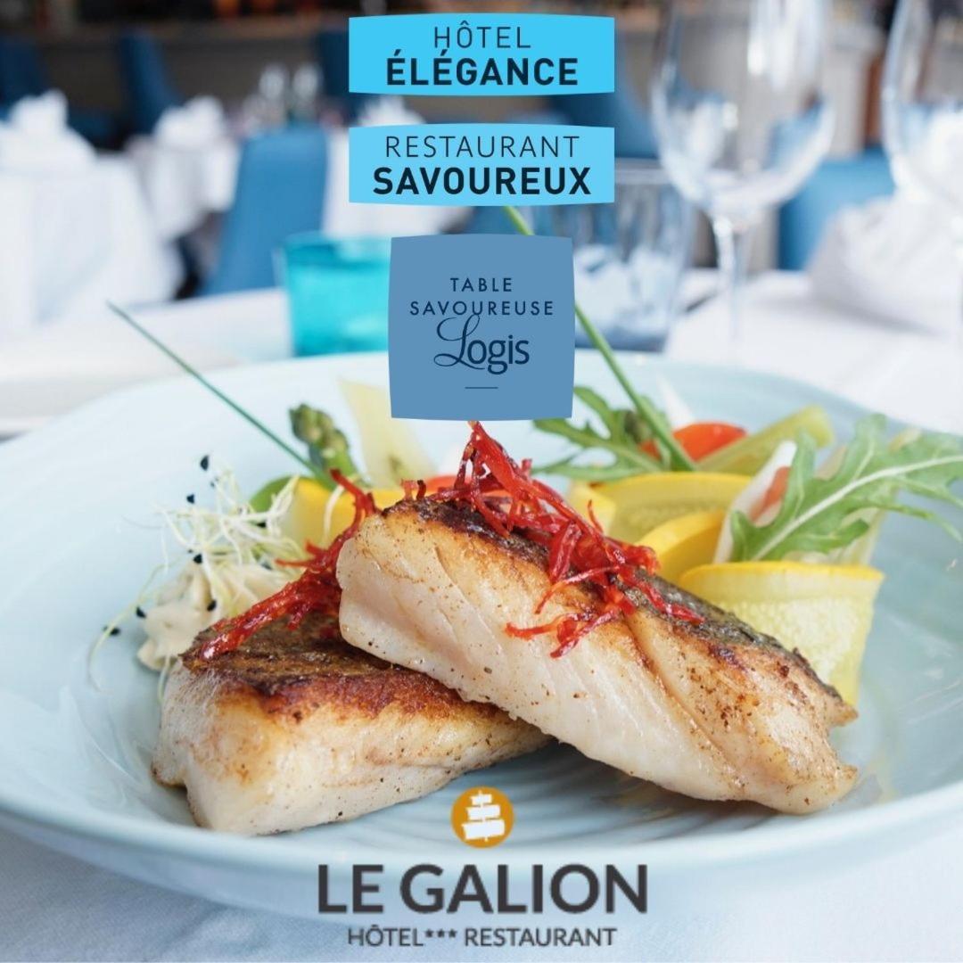 Le Galion Hotel Et Restaurant Canet Plage - Logis Экстерьер фото